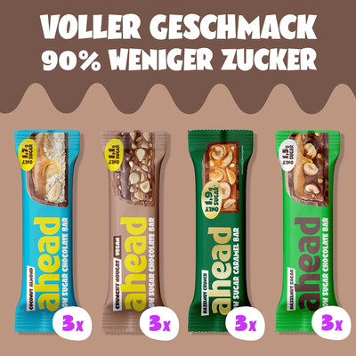 Schokoriegel Probierpaket