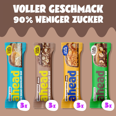 Schokoriegel Probierpaket