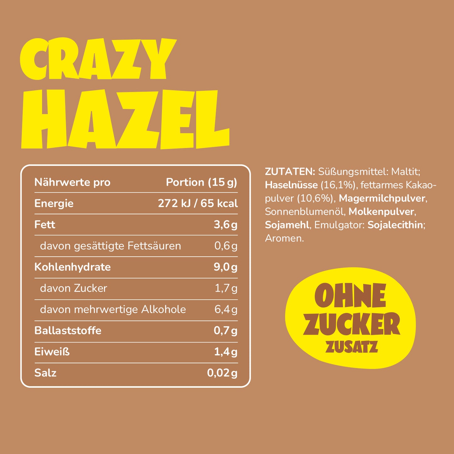 Sparpaket Crazy Hazel 350g